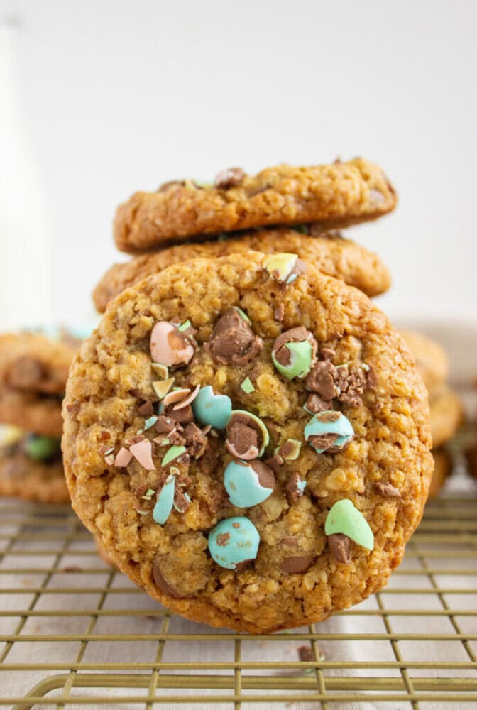 Brown Butter Oatmeal Chocolate Pecan Cookies