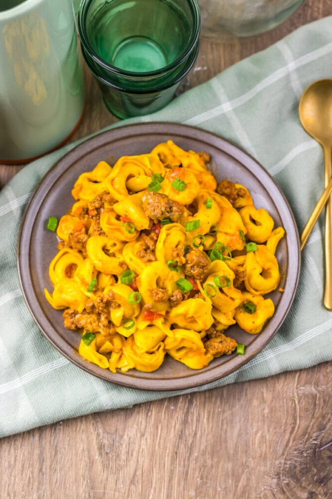 Slow Cooker Taco Tortellini Slow Cooker Taco Tortellini