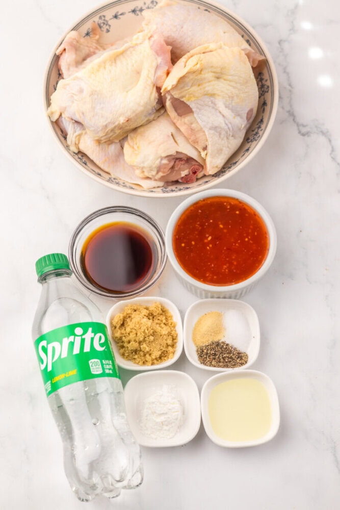 Juicy chicken drumsticks with seasoning and sauces for baking. Perfect for a flavorful, easy dinner.