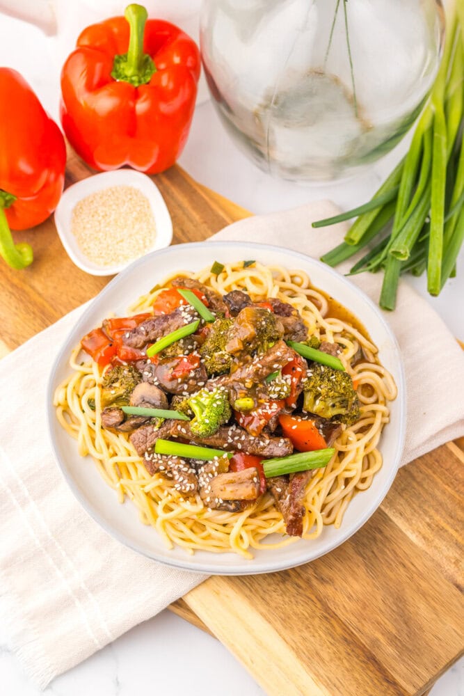 Slow Cooker Copycat Panda Express Black Pepper Sirloin Steak