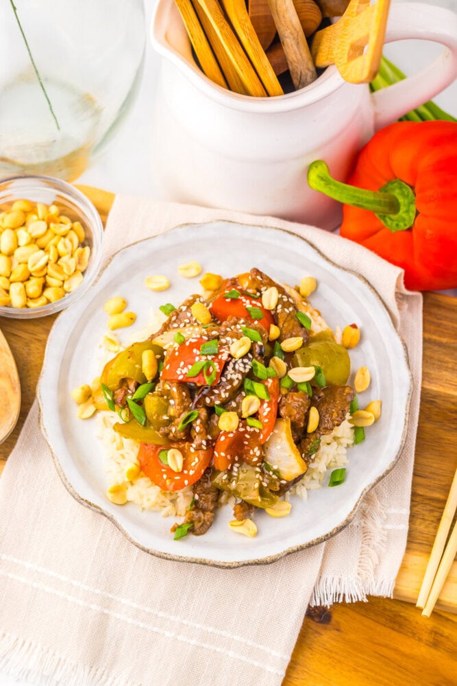 Slow Cooker Kung Pao Beef